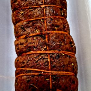 Rollito vegano relleno no queso y no beicon