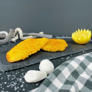 Filete de no pechuga de pollo rebozado de Vegansbadalona